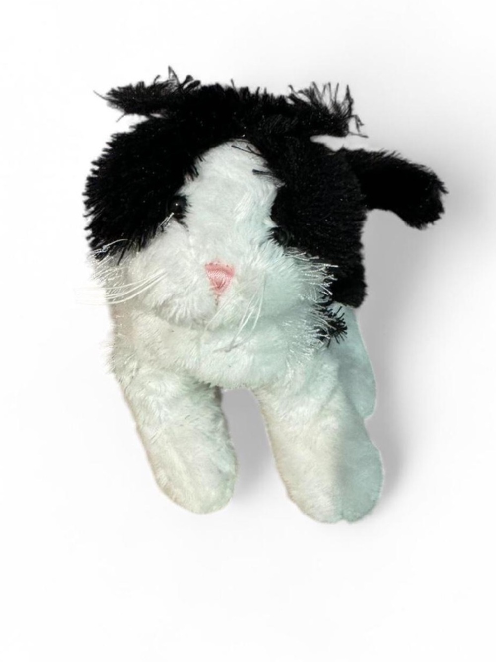 ⚠️1 Left⚠️2000s Webkinz- Lil' Kinz Black and White Cat : NO CODE